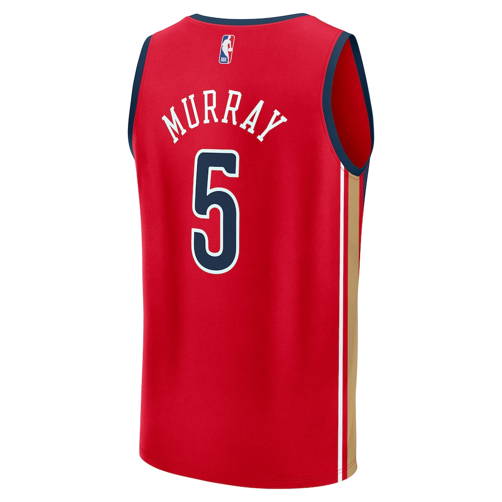 Dejounte Murray New Orleans Pelicans Fanatics Fast Break Replica Player Jersey - Statement Edition - Red