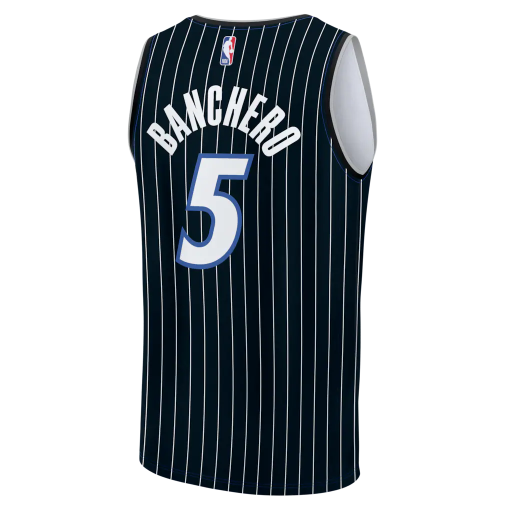 Paolo Banchero Orlando Magic Fanatics Fast Break Jersey - Statement Edition - Black