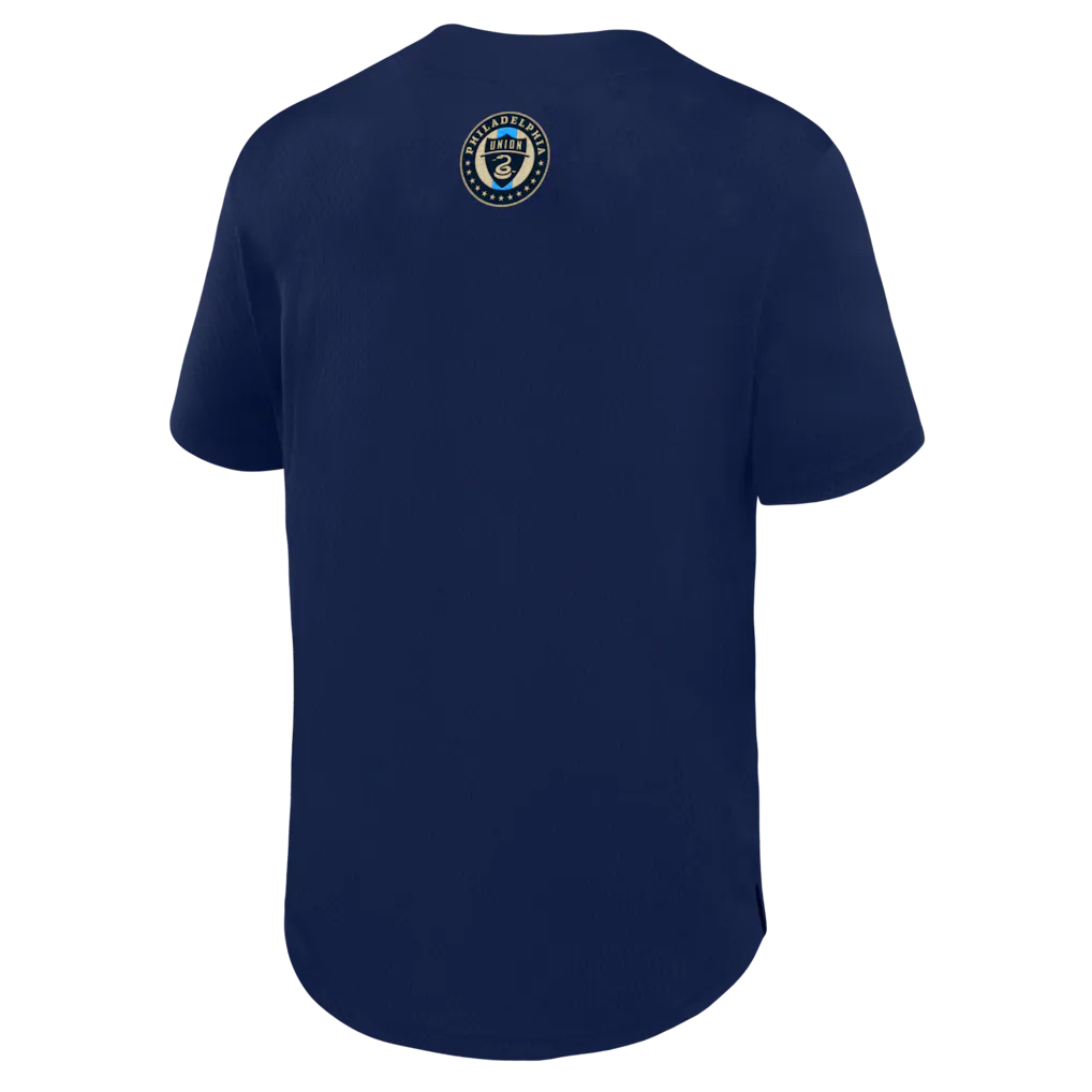 Philadelphia Union Fanatics Maximum Intensity Button-Up Jersey  - Navy