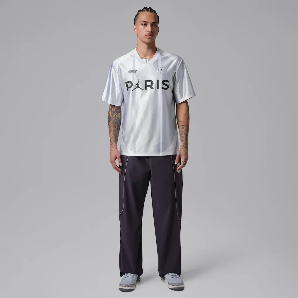 Paris Saint-Germain Jordan Brand Lifestyle Jersey - Gray