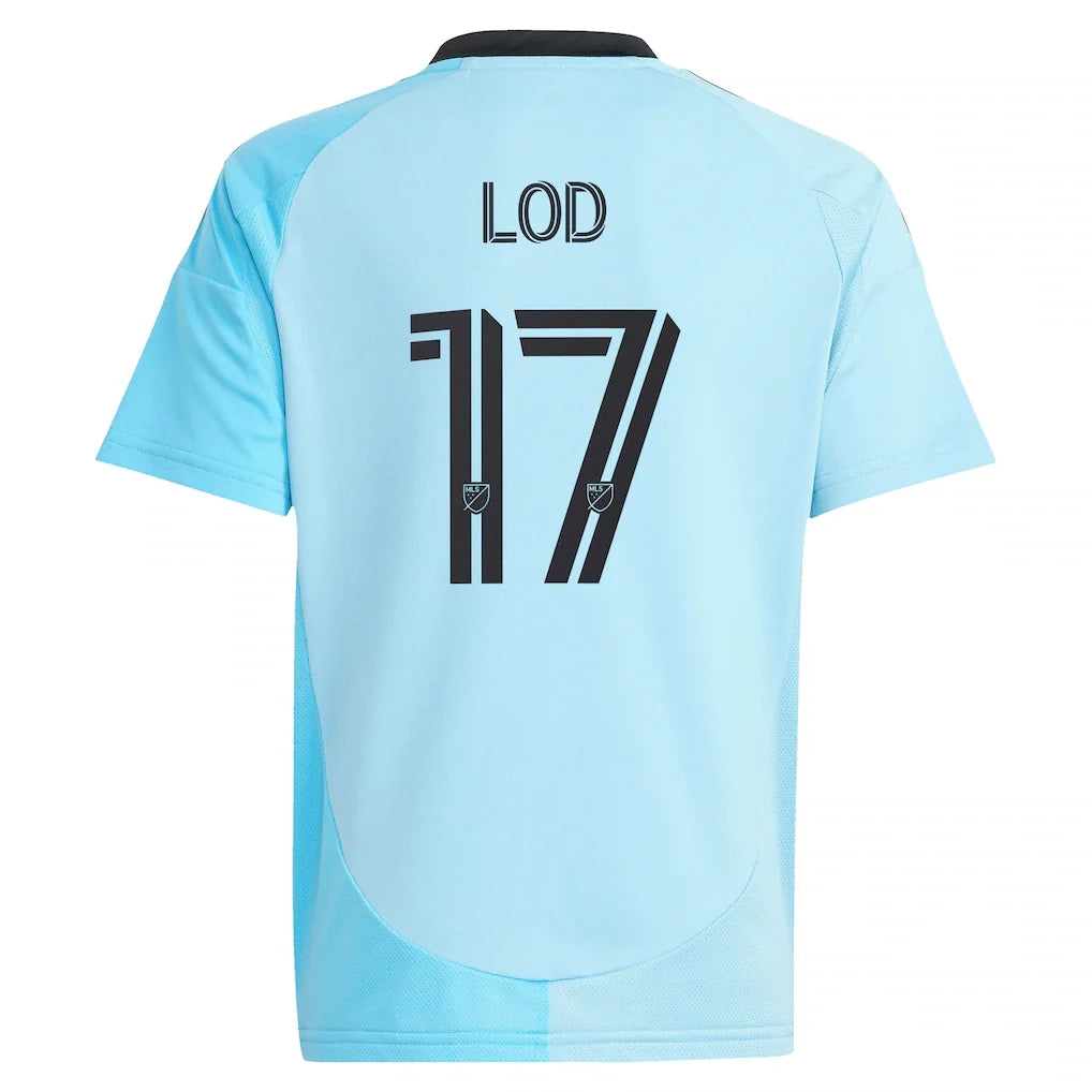 Robin Lod Minnesota United FC adidas Youth 2025 CONVERGENCE Replica Player Jersey - Blue
