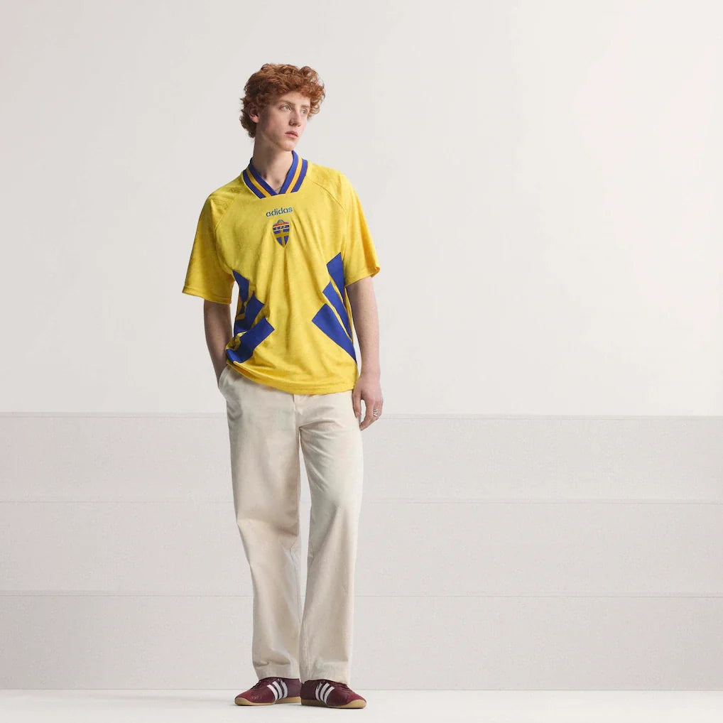 Sweden National Team adidas 1994 Bringback Jersey - Yellow