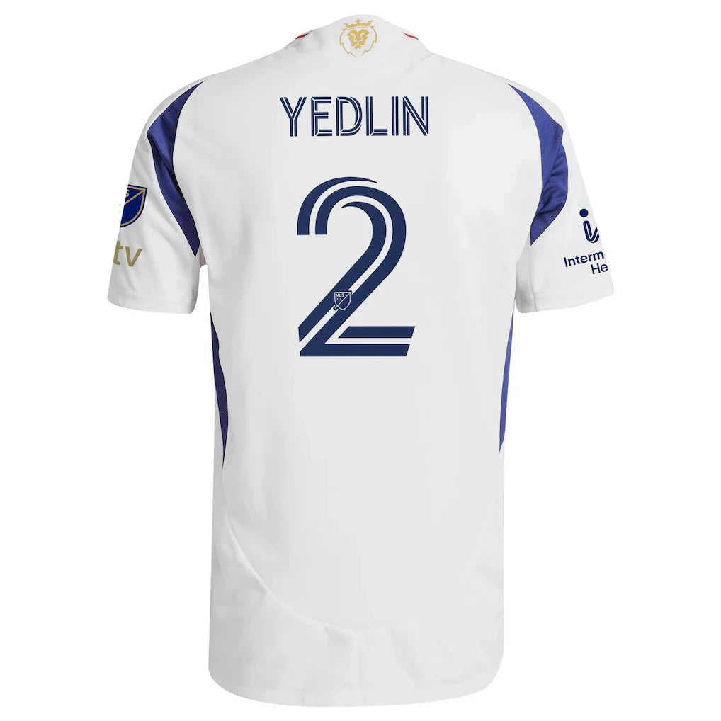 DeAndre Yedlin Real Salt Lake adidas 2025 Grid City On-Field Authentic Jersey - White