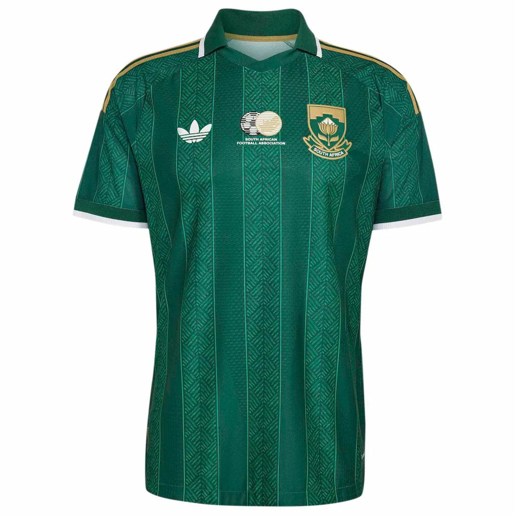 South Africa National Team adidas Away On-Field Authentic Jersey - Green