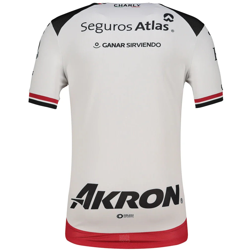 Club Atlas Charly 2025/26 Away Authentic Jersey - Gray