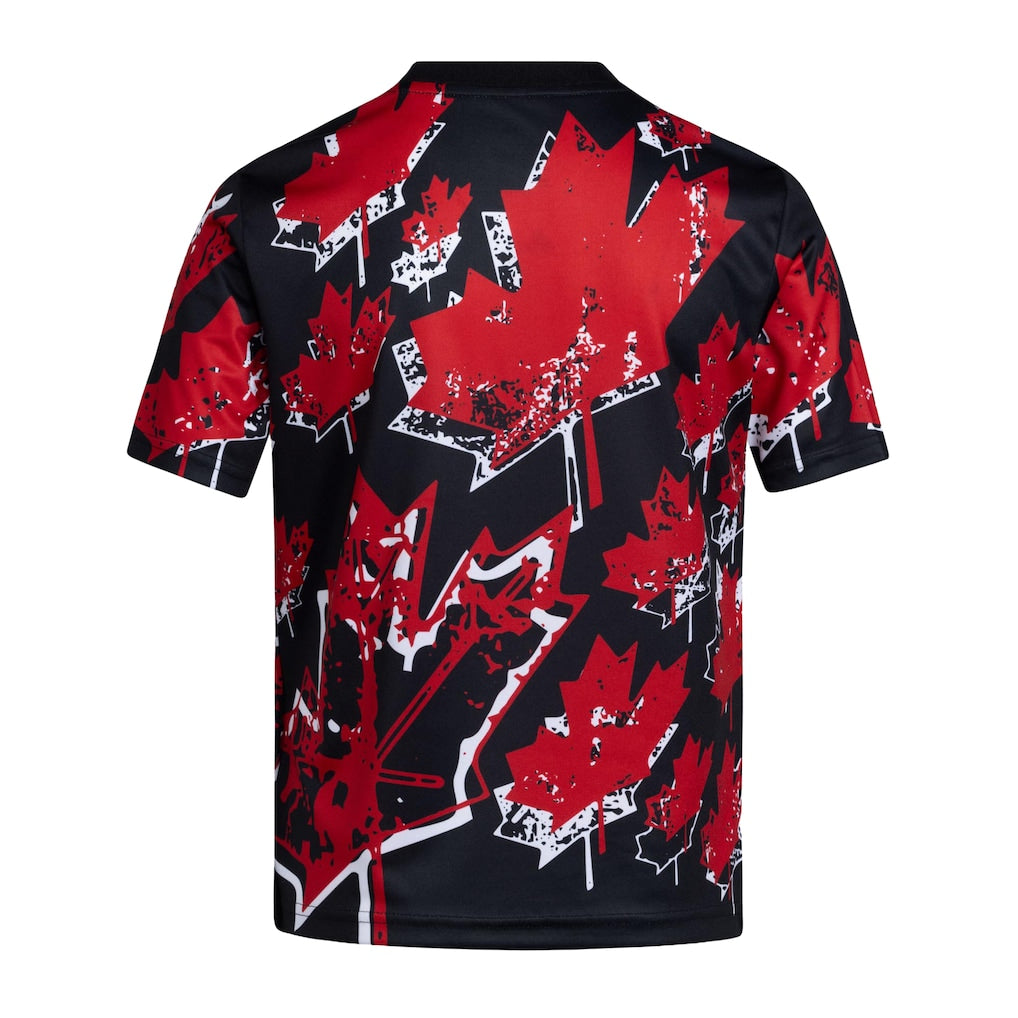CF Montreal adidas Youth 2026 Canadian Pre-Match Jersey - Black