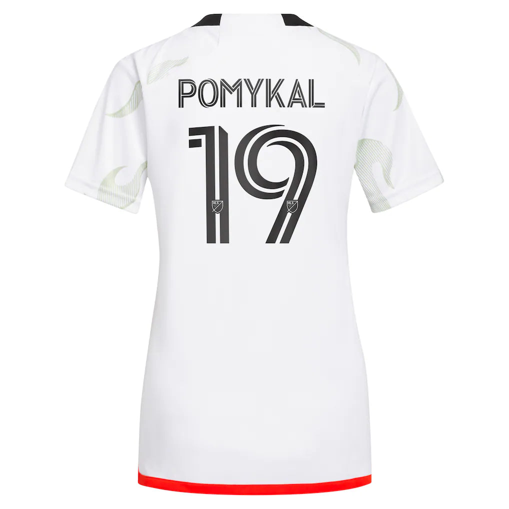 Paxton Pomykal FC Dallas adidas Women's 2023 Burn Baby Burn Replica Player Jersey - White