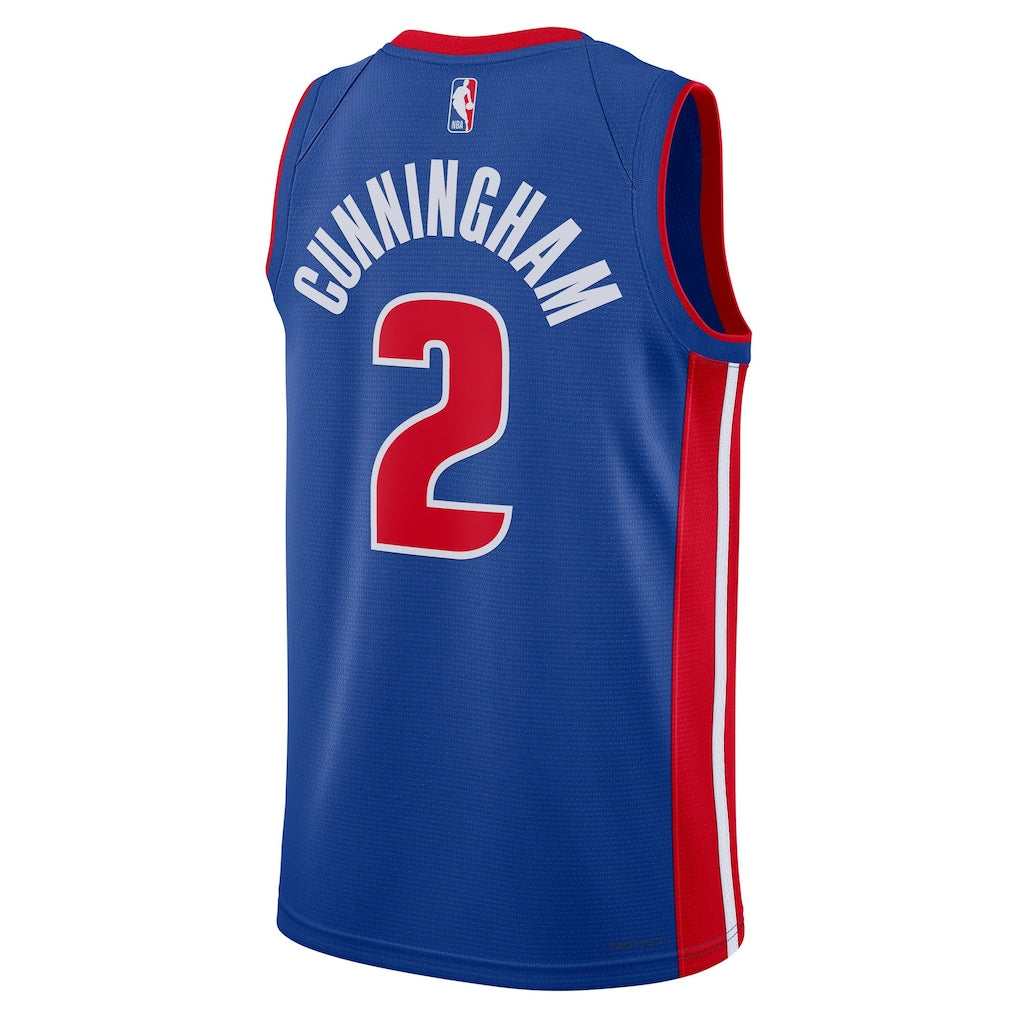 Cade Cunningham Detroit Pistons Nike Unisex Swingman Jersey - Icon Edition - Blue