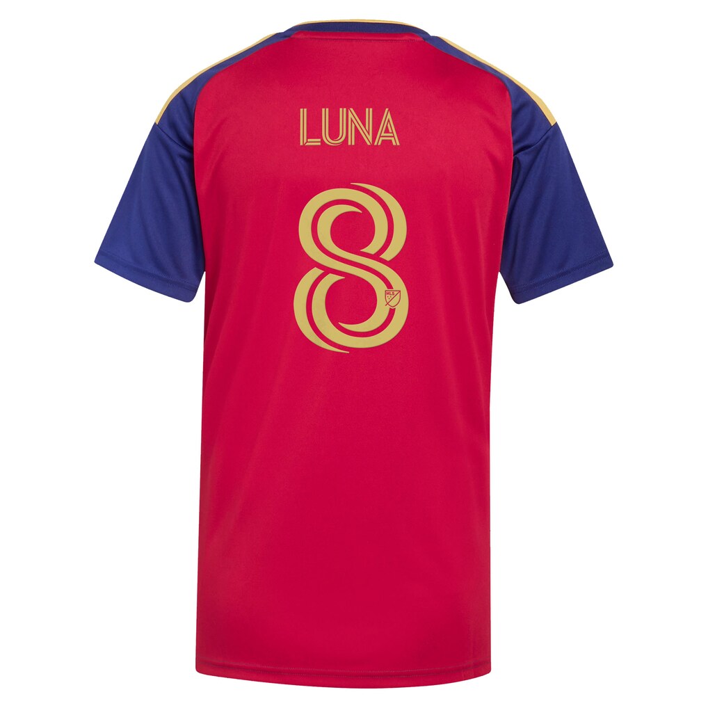 Diego Luna Real Salt Lake adidas Women's 2026 DNA Kit Replica Player Jersey - Red