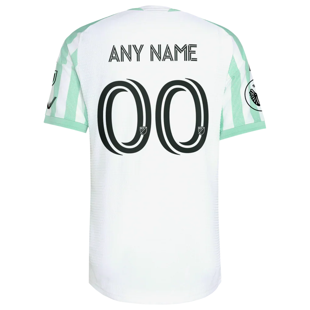 Austin FC adidas  2026 The Rooted Kit On-Field Authentic Patch Custom Jersey - White