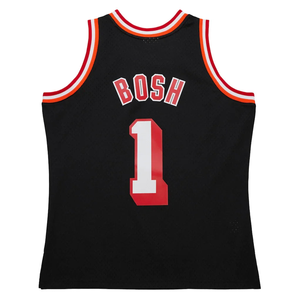 Chris Bosh Miami Heat Mitchell & Ness 2013/14 Hardwood Classics Swingman Jersey - Black