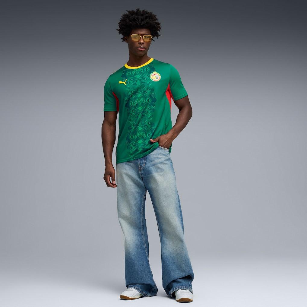 Senegal National Team Puma 2026 Away Replica Jersey - Green