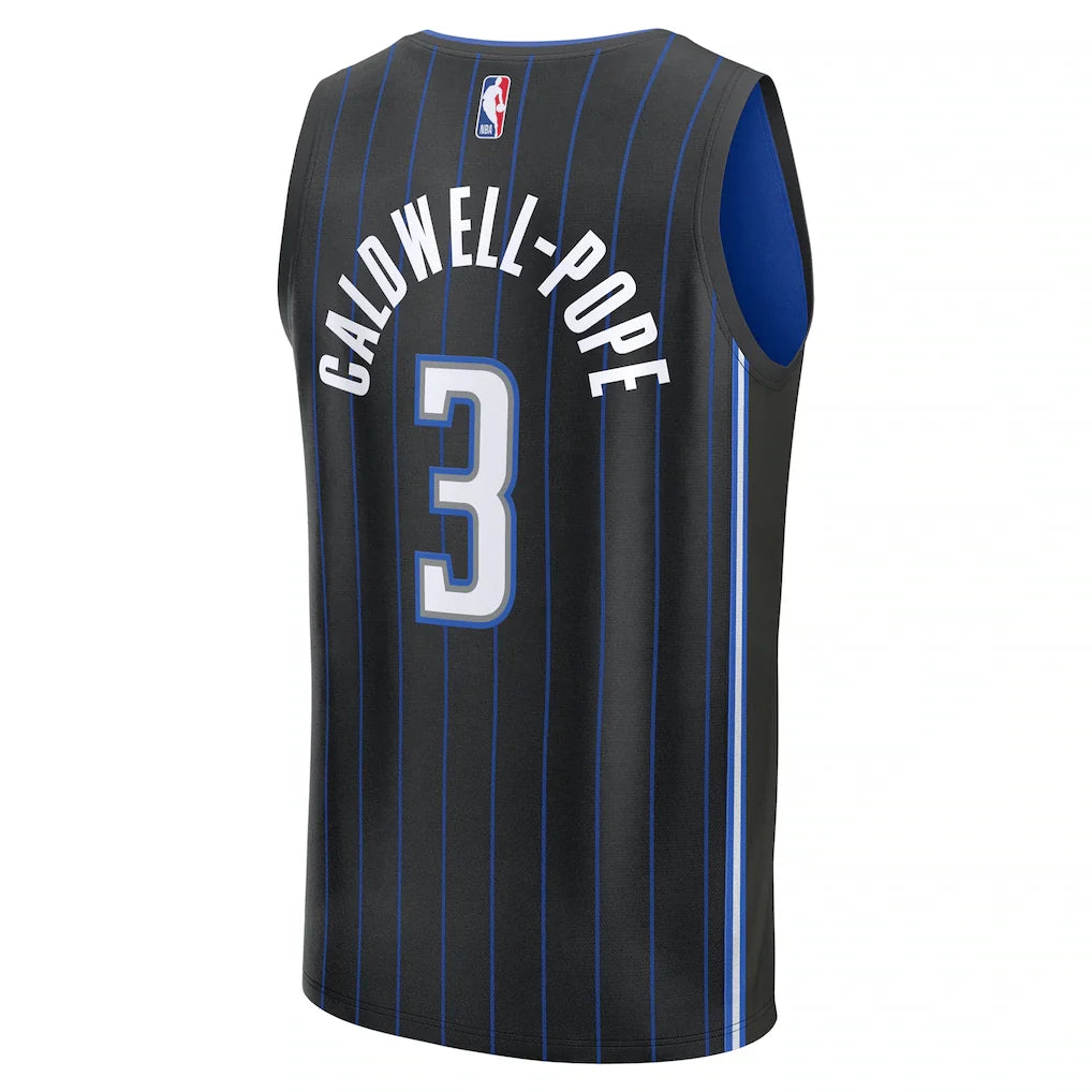 Kentavious Caldwell-Pope Orlando Magic Fanatics Fast Break Replica Player Jersey - Icon Edition - Black