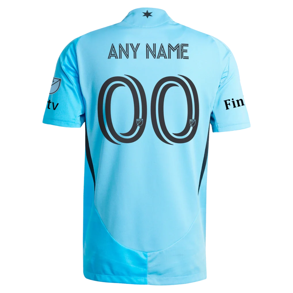 Minnesota United FC adidas 2025 CONVERGENCE On-Field Authentic Patch Custom Jersey - Blue