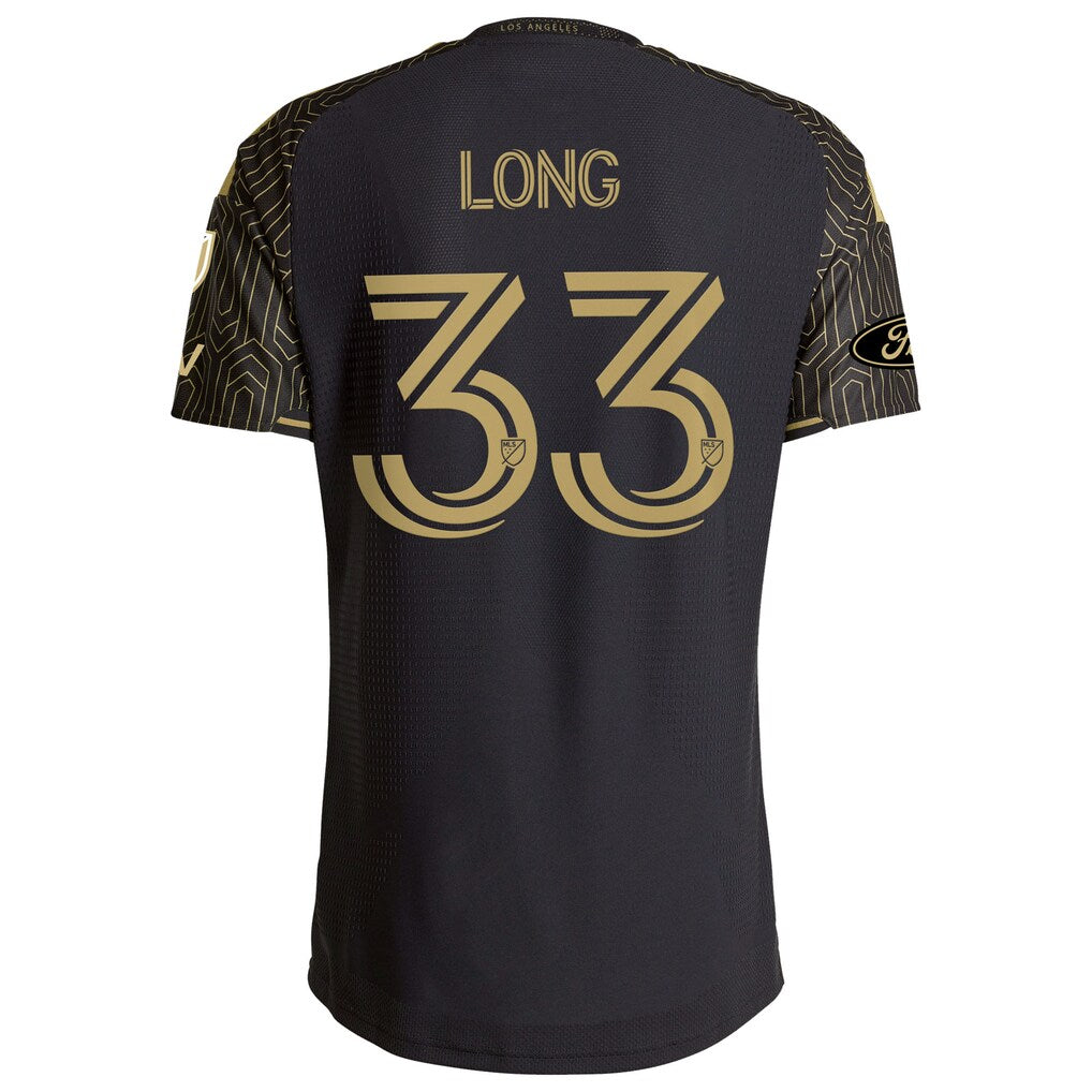 Aaron Long LAFC adidas 2026 Primary Kit On-Field Authentic Jersey - Black