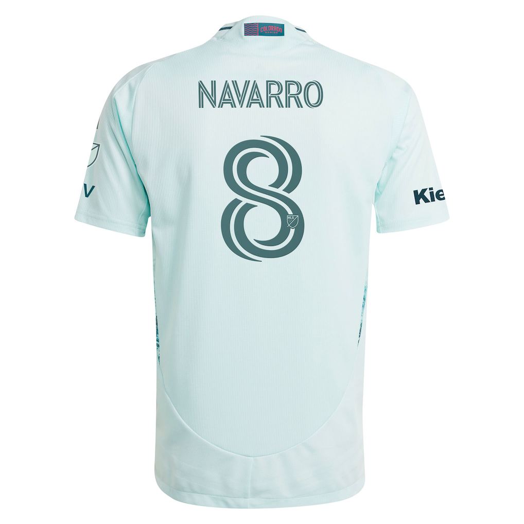 Rafael Navarro Colorado Rapids adidas 2025 Headwaters On-Field Authentic Jersey - Green