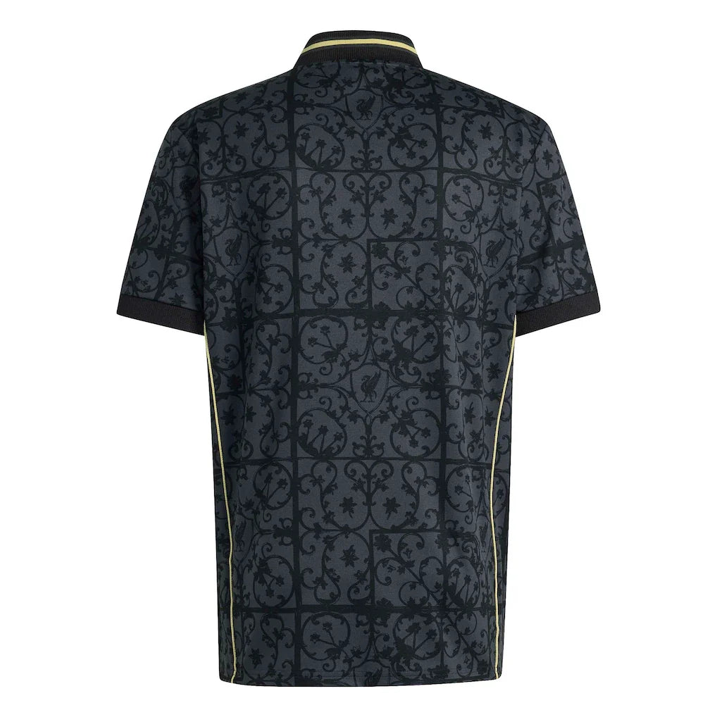 Liverpool adidas Unisex Lifestyler Fashion Jersey - Gray
