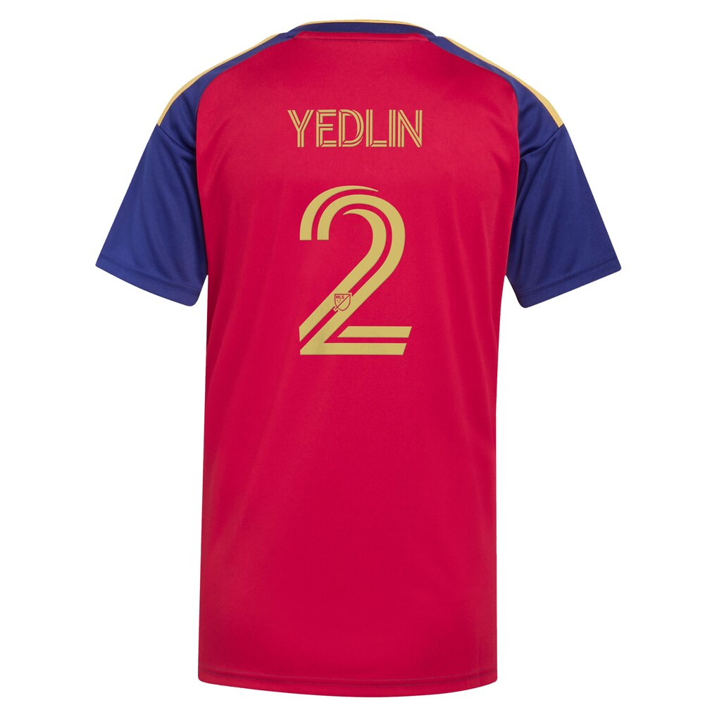 DeAndre Yedlin Real Salt Lake adidas Women's 2026 DNA Kit On-Field Authentic Player Jersey - Red