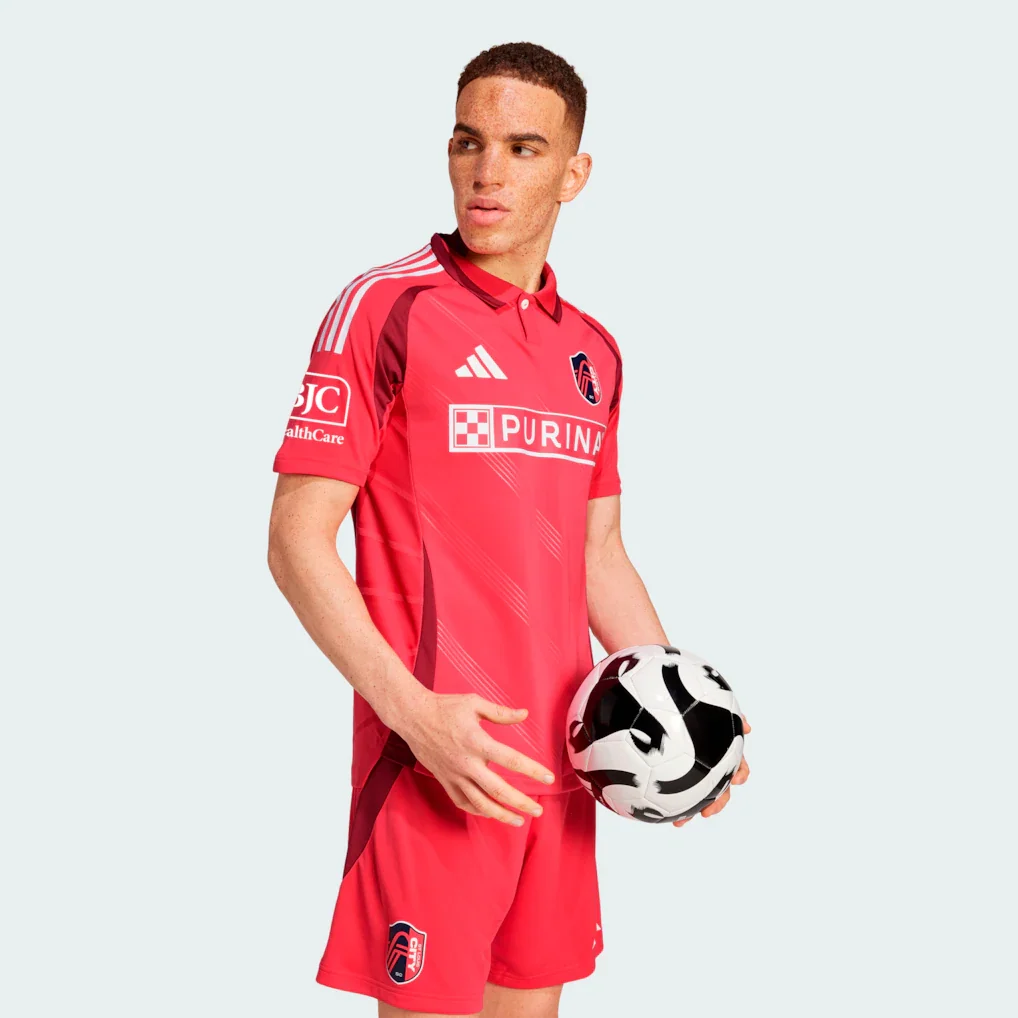 St. Louis CITY SC adidas 2025 Forever CITY Red On-Field Authentic Jersey - Red