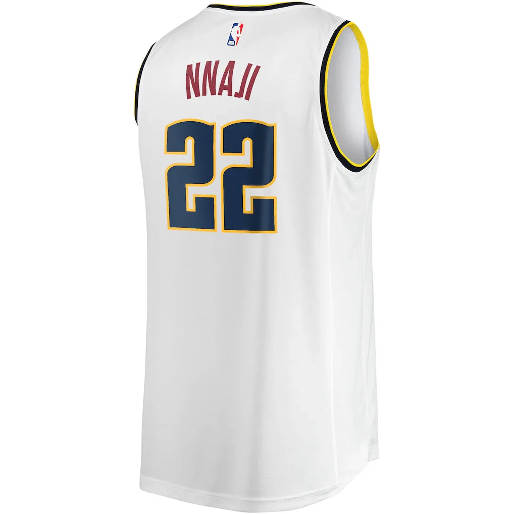Zeke Nnaji Denver Nuggets Fanatics Fast Break Player Jersey - Association Edition - White