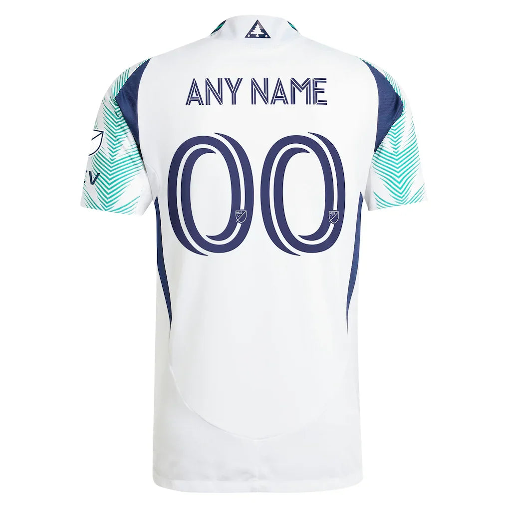 New England Revolution adidas 2025 Eastern White Pine x Flag of New England Authentic Custom Jersey - White