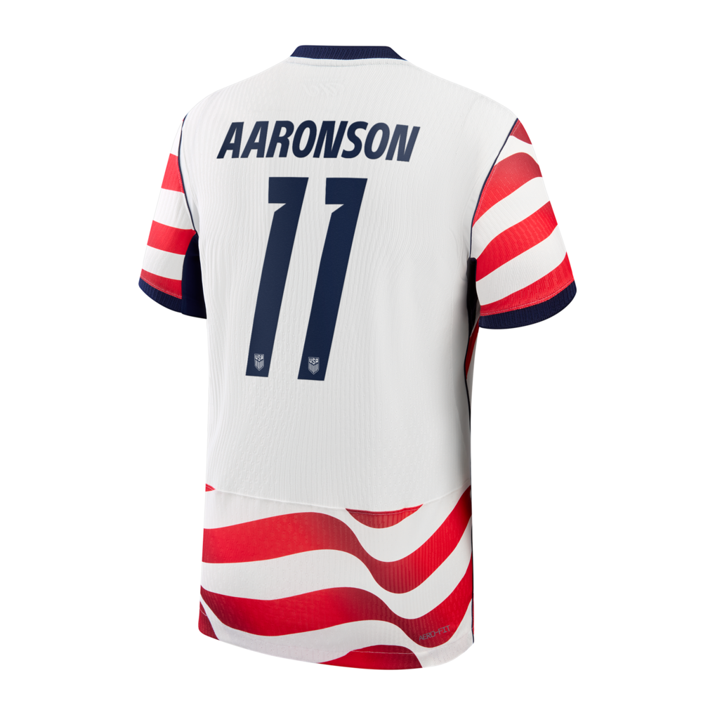Brenden Aaronson USMNT Nike 2026 Home Match Authentic Jersey - White