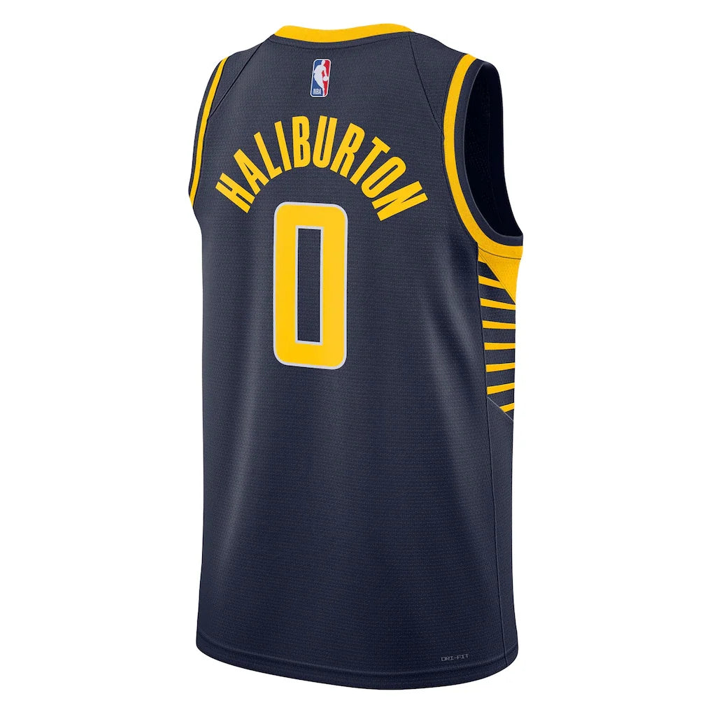 Tyrese Haliburton Indiana Pacers Nike Unisex Swingman Jersey - Icon Edition - Navy