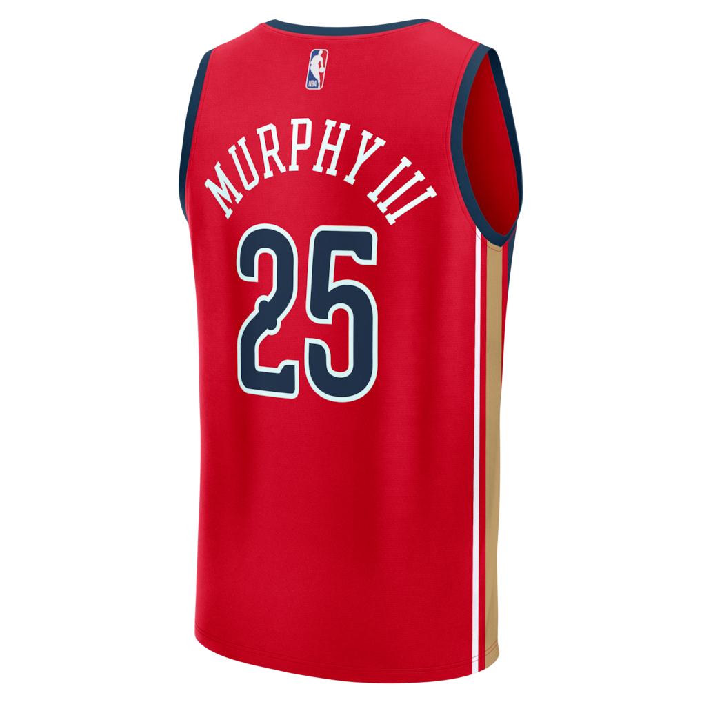 Trey Murphy III New Orleans Pelicans Fanatics Fast Break Replica Player Jersey - Statement Edition - Red
