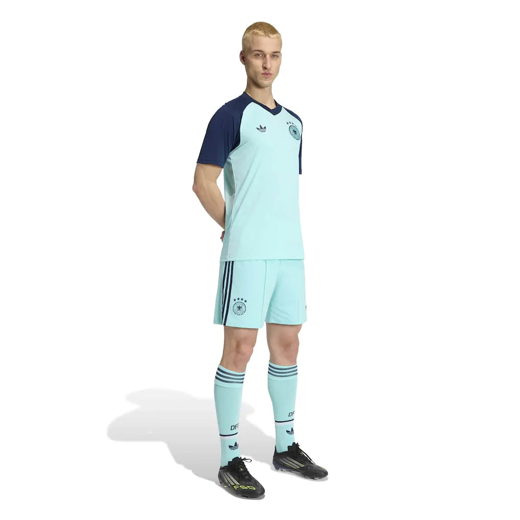 Germany National Team adidas 2026 Pre-Match Top - Turquoise