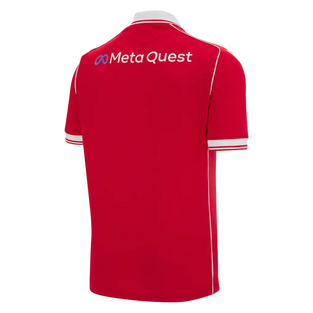 Macron Wrexham Male Adult Red MAC F25 Men's Replica Jersey