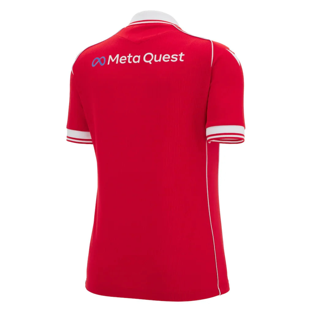 Wrexham Macron Women's 2025/26 Home Replica Jersey - Red