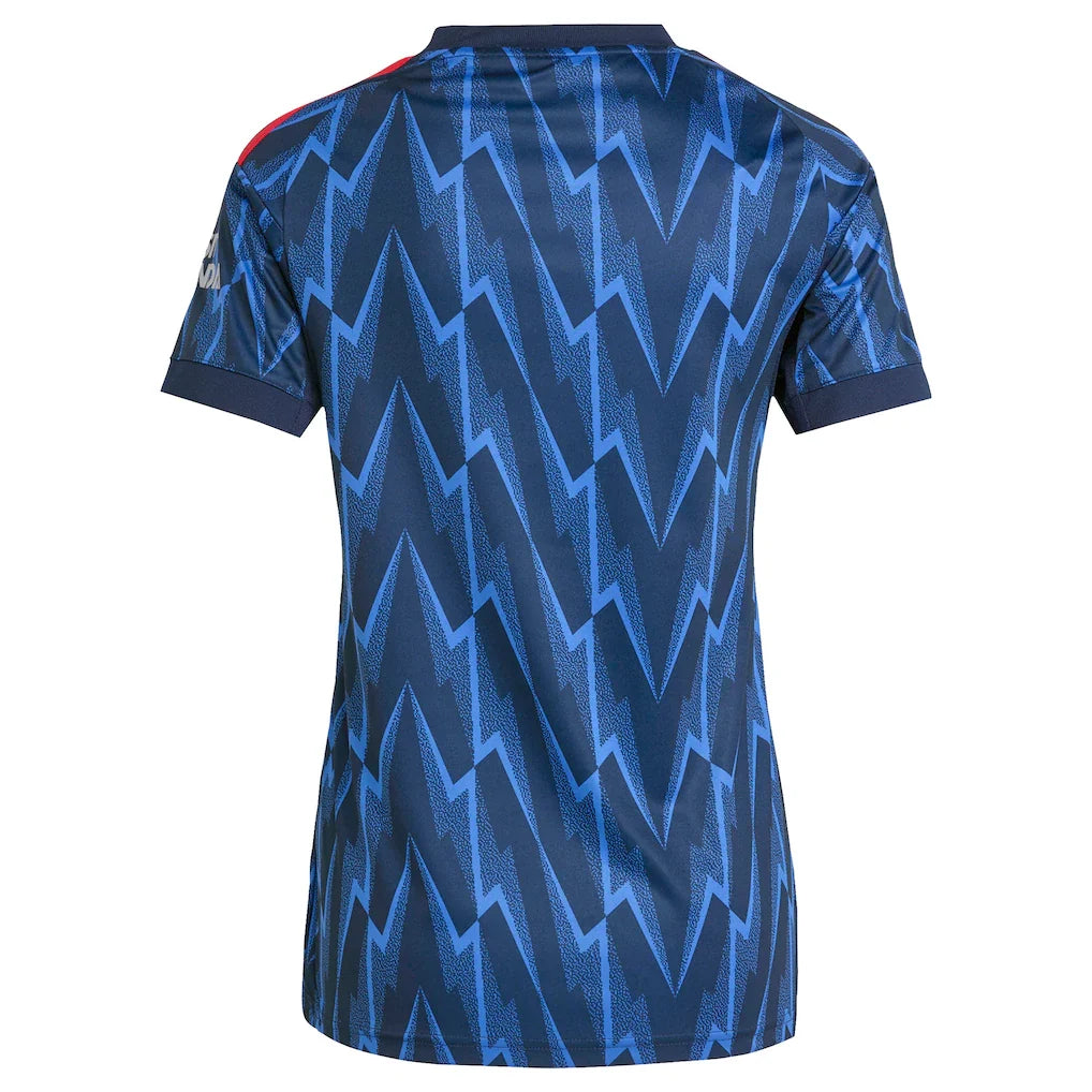 Arsenal adidas Women's 2025/26 Away Replica Jersey - Blue