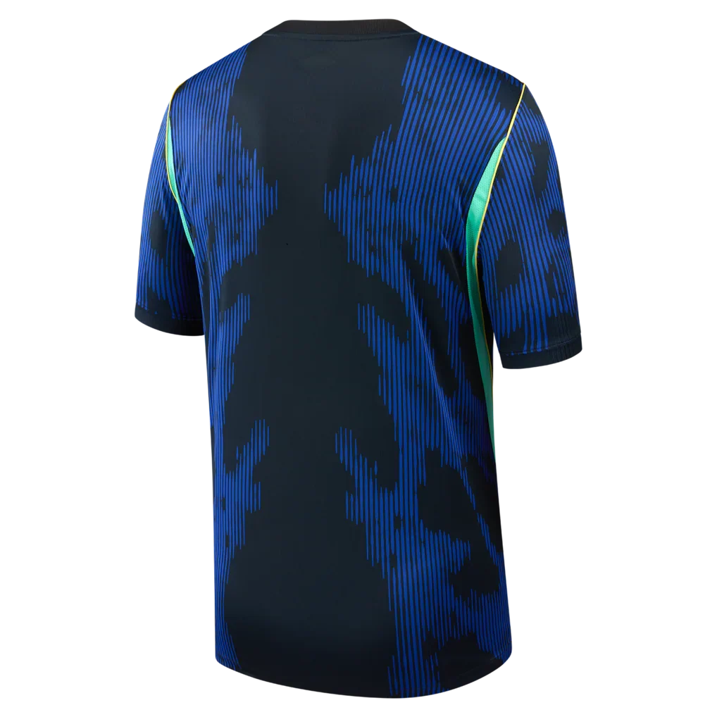 Brazil National Team Jordan Brand Youth 2026 Away Stadium Replica Jersey - Blue