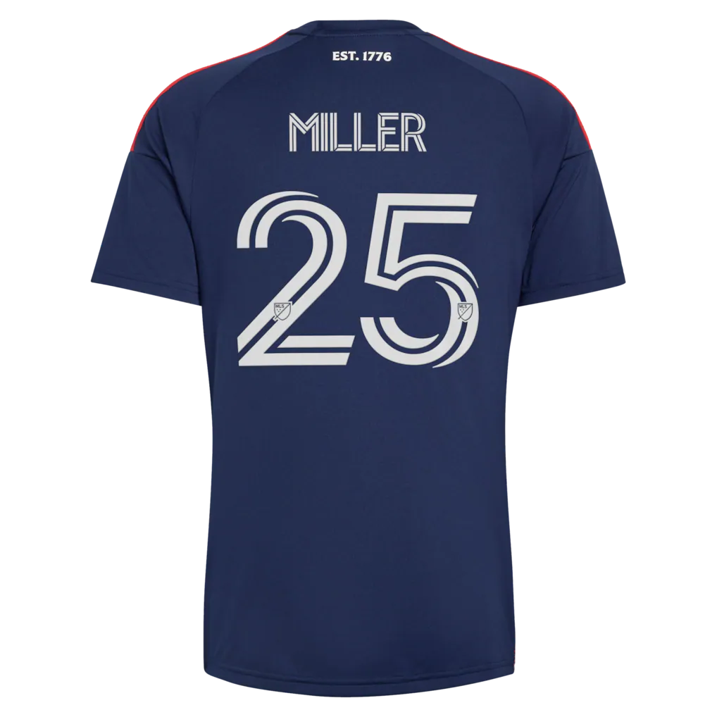 Peyton Miller New England Revolution adidas  2026 Independence Day Replica Jersey - Blue
