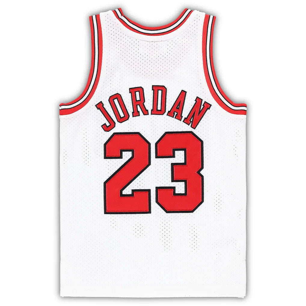 Michael Jordan Chicago Bulls Mitchell & Ness Preschool 1997/98 Hardwood Classics Authentic Jersey - White