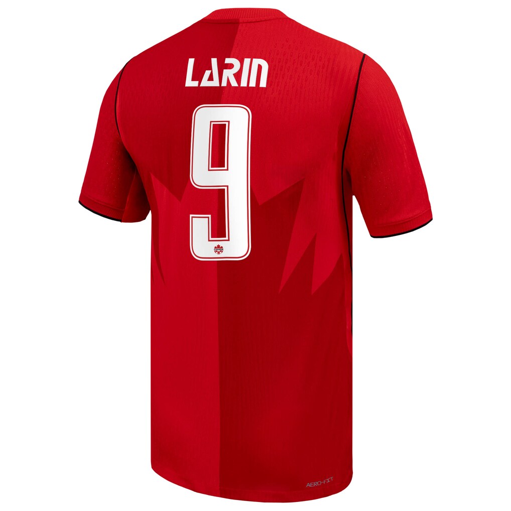 Cyle Larin Canada Soccer Nike 2026 Home Match Authentic Jersey - Red