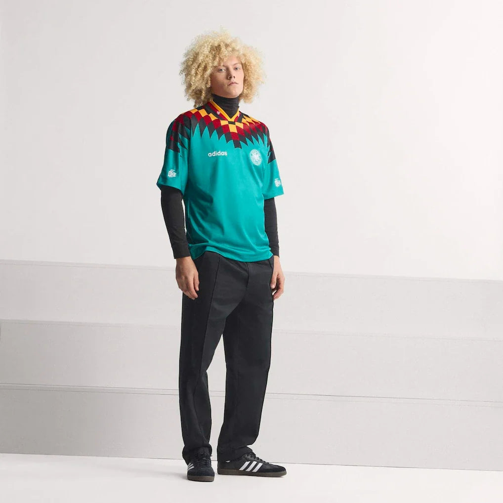 Germany National Team adidas 1994 Away Bringback Jersey - Green