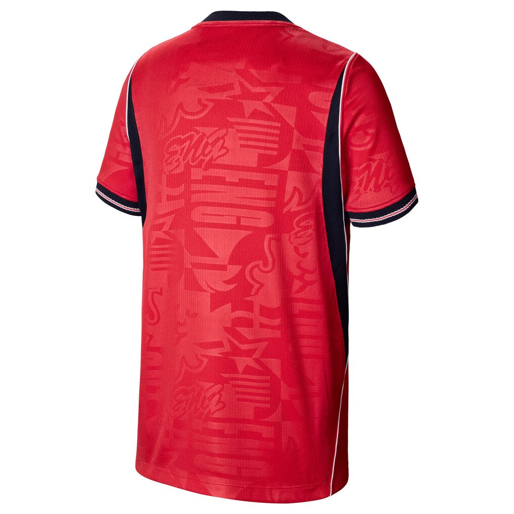 England National Team Nike Youth 2026 Away Stadium Replica Jersey - Red