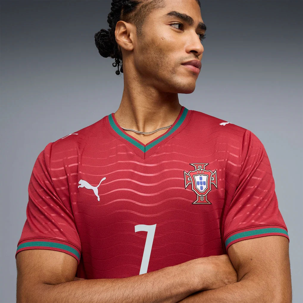 Cristiano Ronaldo Portugal National Team Puma 2026 Home Replica Jersey - Red
