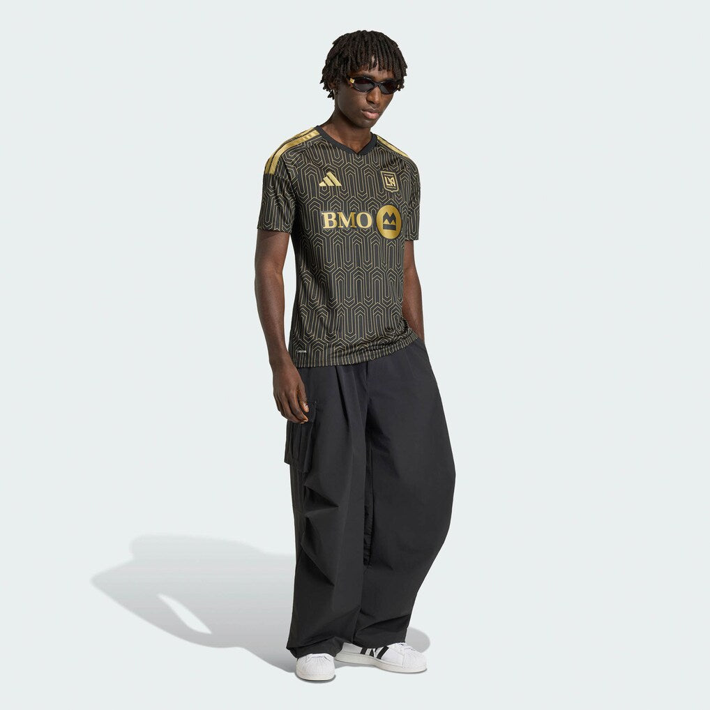LAFC adidas 2026 Primary Kit Replica Jersey - Black