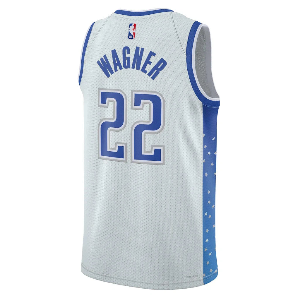 Franz Wagner Orlando Magic Nike Unisex 2025/26 Swingman Jersey - Silver - City Edition