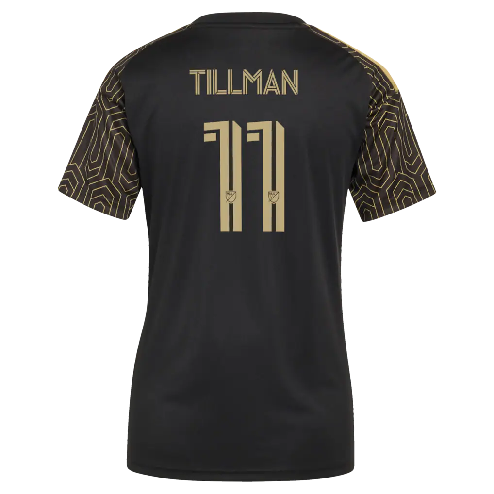 Timothy Tillman LAFC adidas Women's 2026 Primary Kit Replica Jersey - Black