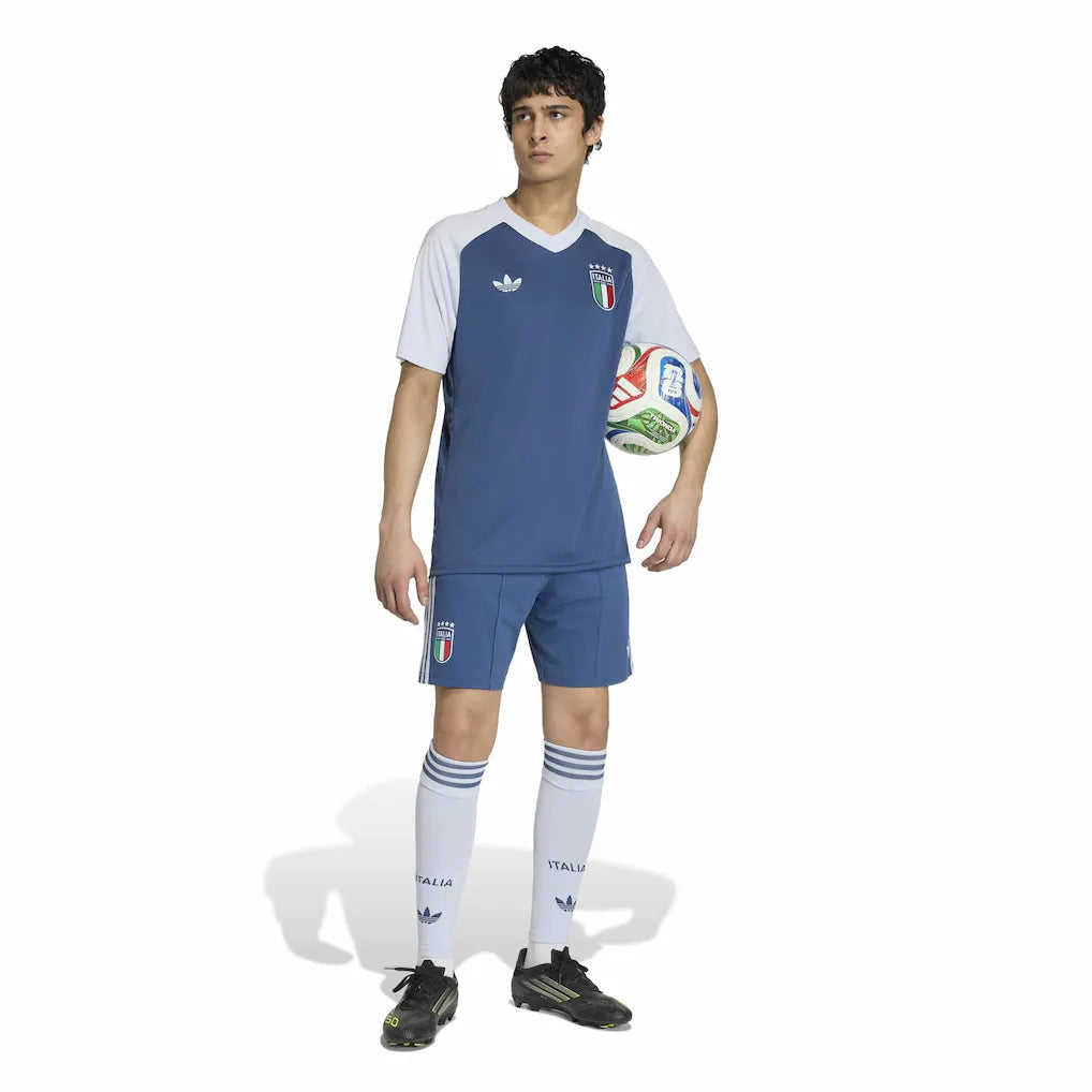 Italy National Team adidas 2026 Pre-Match Top - Blue