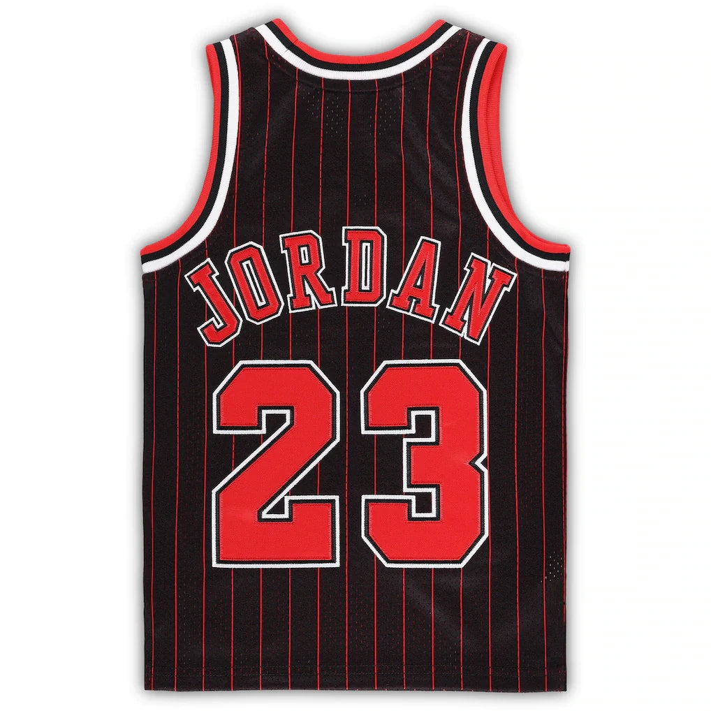 Michael Jordan Chicago Bulls Mitchell & Ness Preschool 1996/97 Hardwood Classics Authentic Jersey - Black