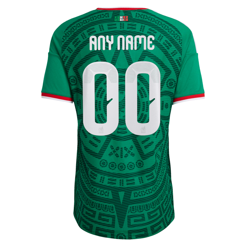 Mexico National Team adidas 2026 Home Authentic Custom Jersey - Green