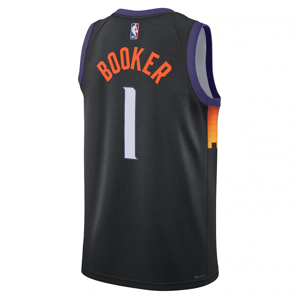 Devin Booker Phoenix Suns Nike Unisex 2025/26 Swingman Jersey - Black - City Edition