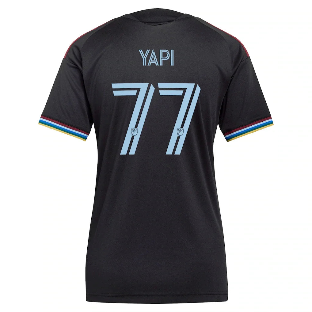 Darren Yapi Colorado Rapids adidas Women's 2026 Colorful Colorado Replica Jersey - Black