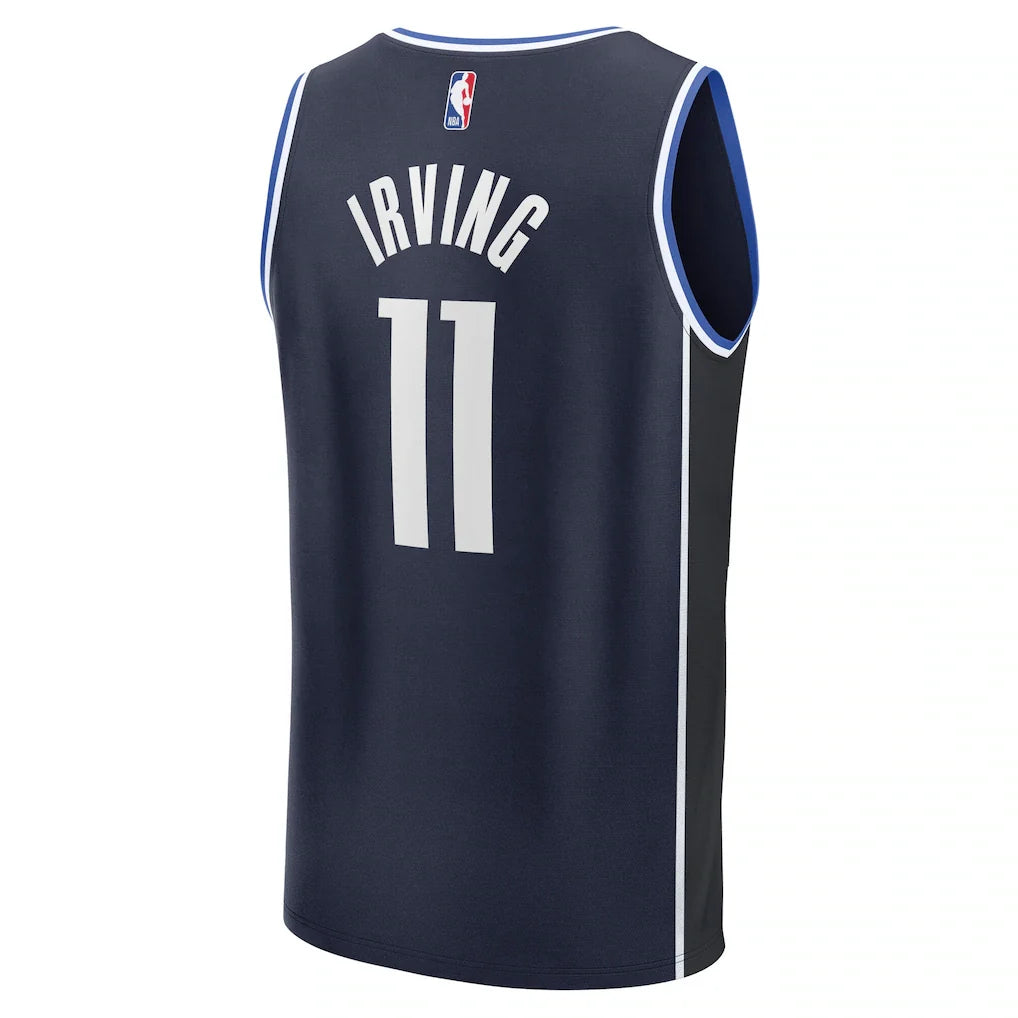 Kyrie Irving Dallas Mavericks Fanatics Fast Break Replica Player Jersey - Statement Edition - Navy