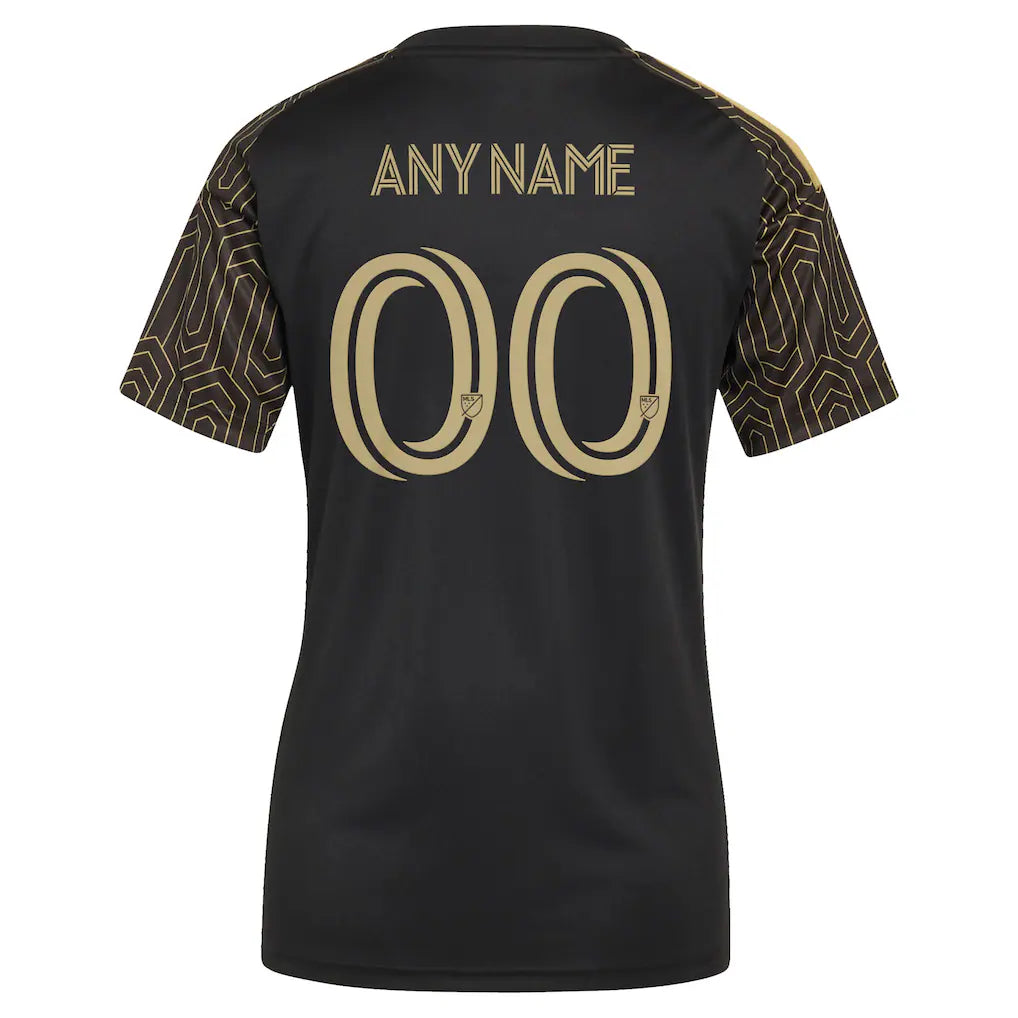 LAFC adidas Women's 2026 Primary Kit Replica Custom Jersey - Black