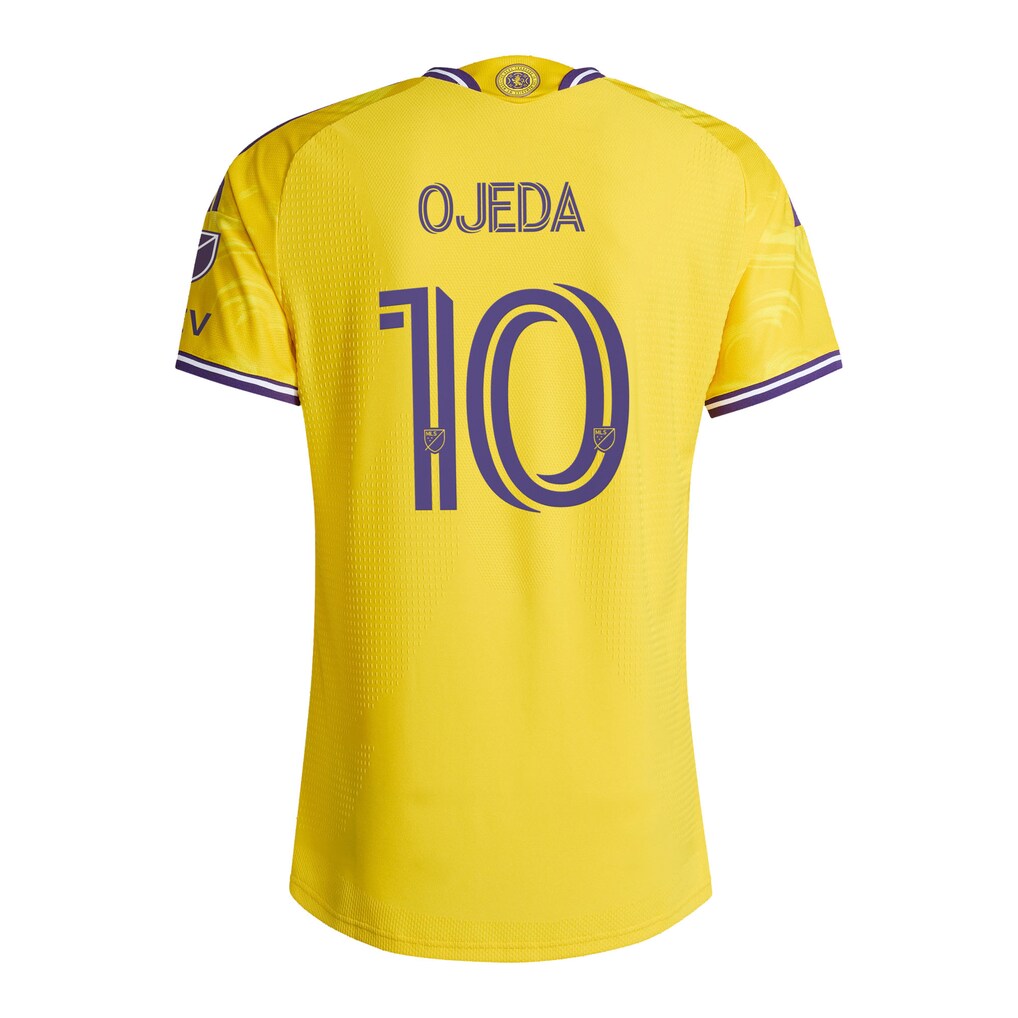 Martín Ojeda Orlando City SC adidas 2026 Sunken Treasure Kit On-Field Authentic Patch Jersey - Yellow
